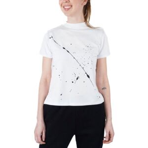 XISS SPLASHED Női póló, fehér, méret L/XL